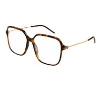 Gucci GG1271O 002 Woman Optical frames Plastic Havana Squared