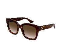Oversized Square Sunglasses - female - Gucci - Sunglasses - Brown - 54 MM - Accessories 54 MM