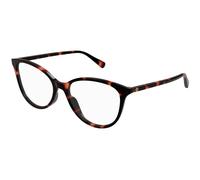 Gucci GG1359O 002 Woman Optical frames Acetate Havana Geometric