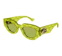Gucci GG1421S 007 Women’s Sunglasses Green Size 51