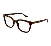Gucci GG1497O 006 Man Optical frames Acetate Havana Transparent Squared