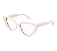 Gucci GG1530O 004 Woman Optical frames Acetate Ivory Transparent Cat Eye