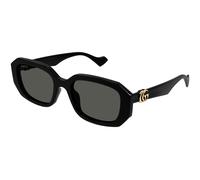 Gucci GG1535S 001 Woman Sunglasses Injected Black Grey Squared