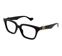 Gucci GG1536O 001 Woman Optical frames Injected Black Transparent Cat Eye