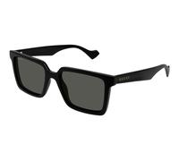 Gucci GG1540S 001 Man Sunglasses Injected Black Grey Squared