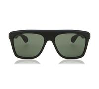 Gucci GG1570S 001 Man Sunglasses Injected Black Grey Squared