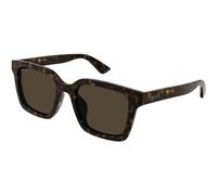 Gucci GG1582SK Asian Fit 002 Men's Sunglasses Tortoiseshell Size 54