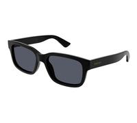 Gucci GG1583S 001 Man Sunglasses Injected Black Grey Squared