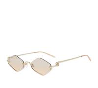 Gucci Sunglasses GG1604S 003 Gold Orange Woman