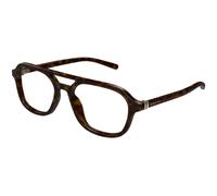 Gucci GG1673O 002 Man Optical frames Acetate Havana Transparent Pilot