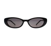 Gucci GG1680S 001 Woman Sunglasses Injected Black Grey Cat Eye