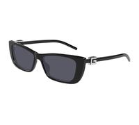 Gucci GG1681S 001 Woman Sunglasses Injected Black Grey Cat Eye