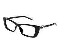Gucci GG1682O 001 Woman Optical frames Injected Black Transparent Cat Eye