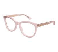 Gucci GG1687O 003 Woman Optical frames Acetate Pink Transparent Cat Eye
