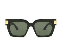 Gucci GG1689S 001 Woman Sunglasses Injected Black Grey Cat Eye