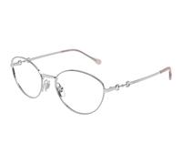 Gucci GG1699O 004 Woman Optical frames Metal Silver Transparent Cat Eye