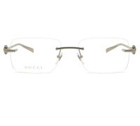 Gucci GG1703O Men's Glasses, Gunmetal, Size 55