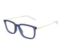 Gucci GG1709O 007 Man Optical frames Acetate Blue Transparent Squared