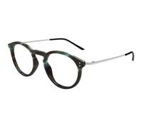 Gucci GG1710O 004 Man Optical frames Acetate Havana Transparent Round
