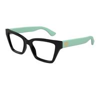 Gucci GG1715O 004 Woman Optical frames Injected Black Transparent Cat Eye