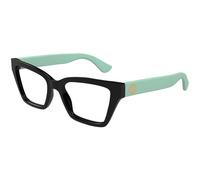 Gucci GG1715O 004 Woman Optical frames Injected Black Transparent Cat Eye