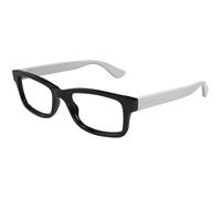 Gucci GG1717O 005 Man Optical frames Injected Black Transparent Squared