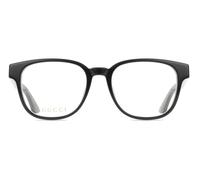 Gucci GG1746OA Asian Fit Men's Glasses, Black, Size 52