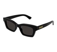 Gucci GG1790S 001 Woman Sunglasses Acetate Black Grey Cat Eye