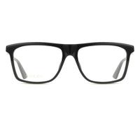 Gucci GG1820O 004 Man Optical frames Acetate Black Transparent Squared