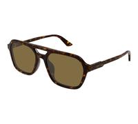Gucci GG1823SA 002 Man Sunglasses Acetate Havana Brown Pilot