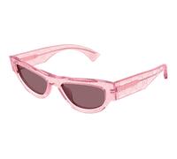 Gucci GG1834S 010 Woman Sunglasses Acetate Pink Red Cat Eye