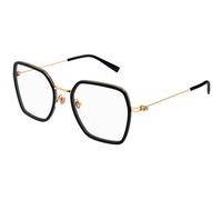 Gucci GG1850O 001 Woman Optical frames Injected Black Transparent Squared