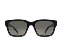 Gucci GG1857S 005 Man Sunglasses Injected Black Grey Squared
