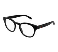 Gucci GG1859O 001 Man Optical frames Injected Black Transparent Round