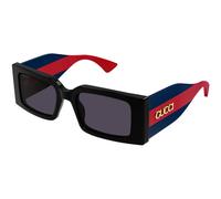 Gucci GG1860S 004 Woman Sunglasses Acetate Black Violet Squared