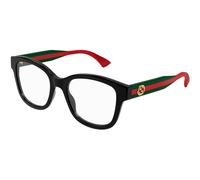 Gucci GG1863O 001 Woman Optical frames Acetate Black Transparent Squared
