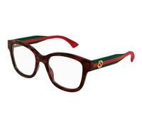 Gucci GG1863O 003 Woman Optical frames Acetate Havana Transparent Squared