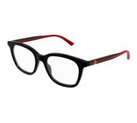 Gucci GG1864O 001 Woman Optical frames Acetate Black Transparent Squared