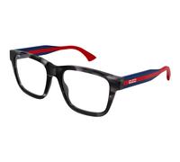Gucci GG1870O 008 Man Optical frames Acetate Havana Transparent Squared