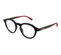 Gucci GG1871O 001 Man Optical frames Acetate Black Transparent Round