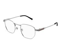 Gucci GG1878O 002 Man Optical frames Metal Ruthenium Transparent Squared