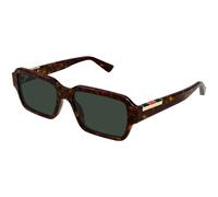 Gucci GG1887S 002 Man Sunglasses Acetate Havana Green Squared
