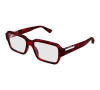 Gucci GG1887S 005 Man Sunglasses Acetate Havana Transparent Squared
