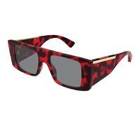 Gucci GG1888S 003 Man Sunglasses Acetate Havana Grey Squared