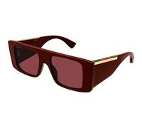 Gucci GG1888S 004 Man Sunglasses Acetate Bordeaux Red Squared