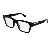 Gucci GG1889O 001 Man Optical frames Acetate Black Transparent Squared