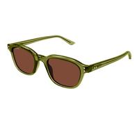 Gucci GG1892S 004 Man Sunglasses Acetate Green Brown Round