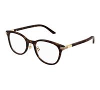 Gucci GG1905OJ 002 Unisex Optical frames Acetate Havana Transparent Round