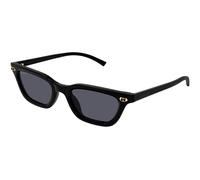 Gucci GG1944S 001 Woman Sunglasses Acetate Black Grey Cat Eye