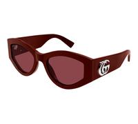 Gucci GG1951S 003 Woman Sunglasses Acetate Bordeaux Red Geometric